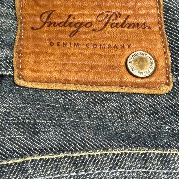 Indigo Palms Denim Company men's 38x32 Washed in Sand and Salt Sun dried Jeans - Picture 8 of 8